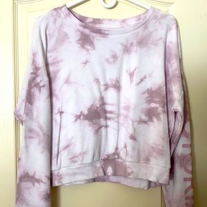 Cropped Crew Neck Sweater